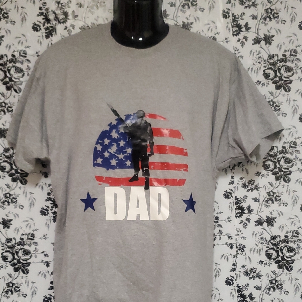 Patriotic Dad Graphic Tee